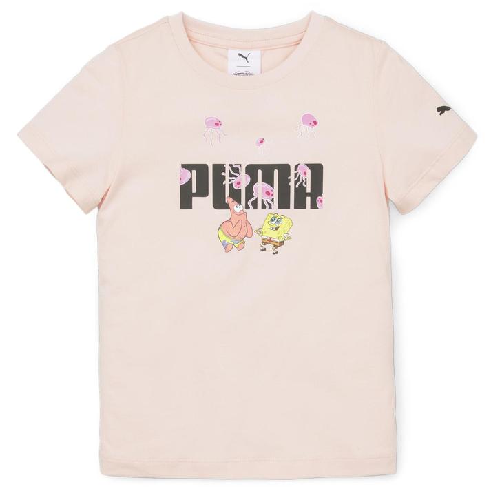 �v�[�} �E�F�A K SPONGEBOB LOGO TEE �V���[�g�X���[�u 675871 66ROSE DUST
