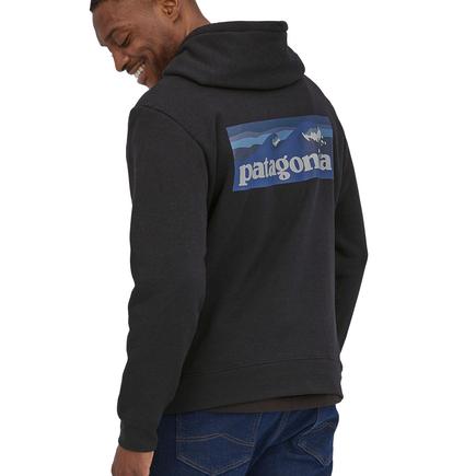 patagonia ボードショーツロゴアップライザルフーディ