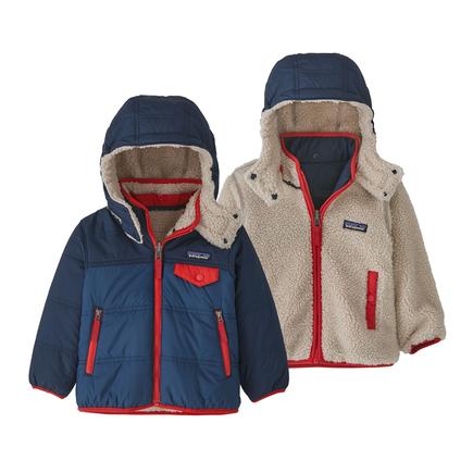patagonia ベビーリバーシブルトリブルズフーディ