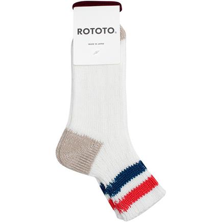 ROTOTO オーエスリブアンクルソックス