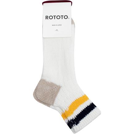ROTOTO ロトト オーエスリブアンクルソックス