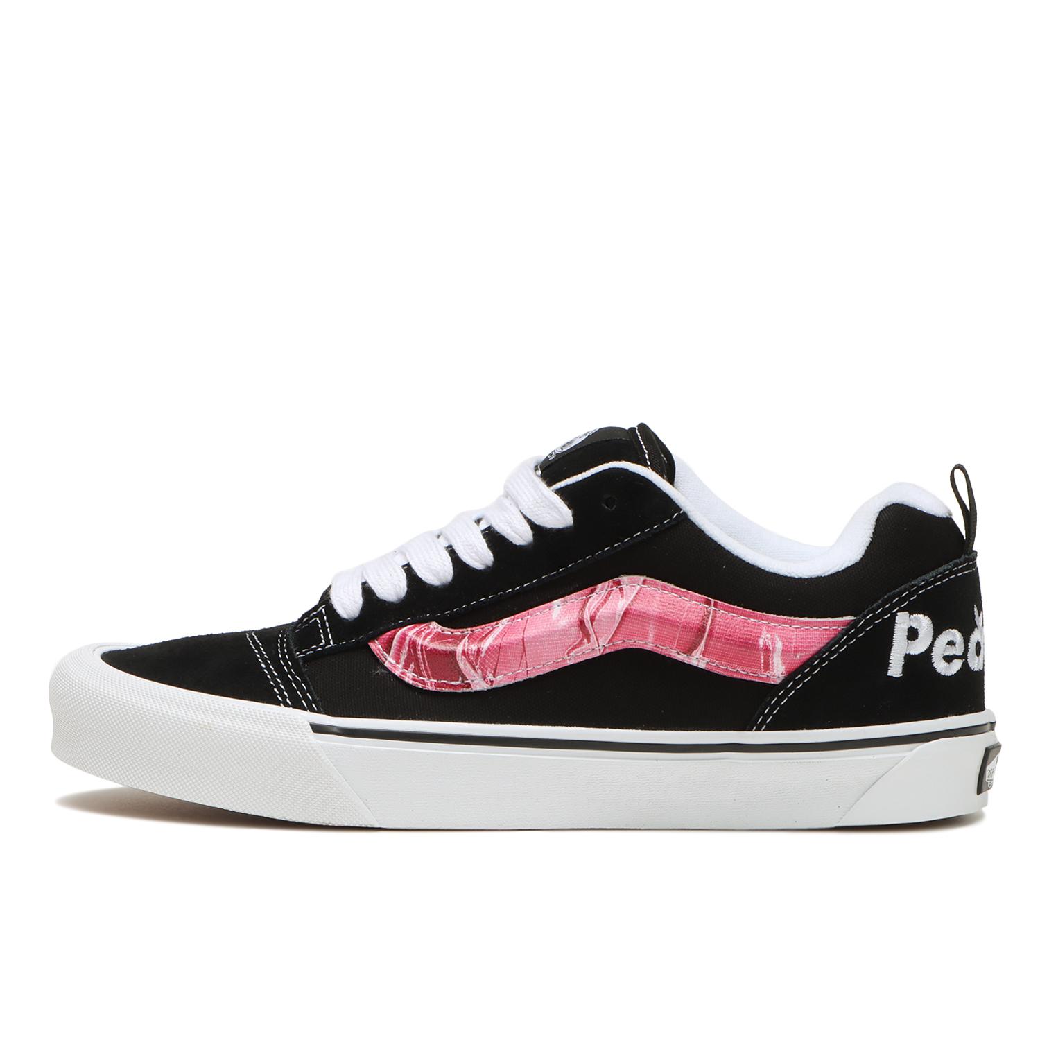 【送料無料】未使用品Vans Peachesスニーカー サイズus10 28cm VANS】 ヴァンズ KNU SKOOL ニュースクール VN0009QCB9P PEACHES BK/PK