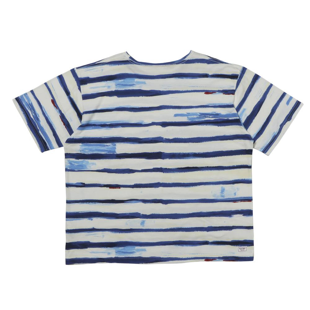 PORTER CLASSIC ARTIST BORDER T-SHIRT｜BILLY