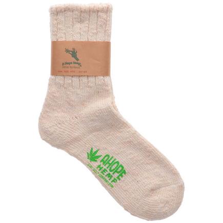 A HOPE HEMP ヘンプミックスソックス（HEMP HX-007)