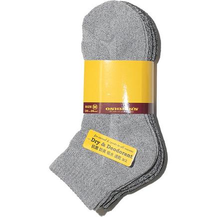 OSHMAN’S オッシュマンズオリジナルソックス 3Pクォーター