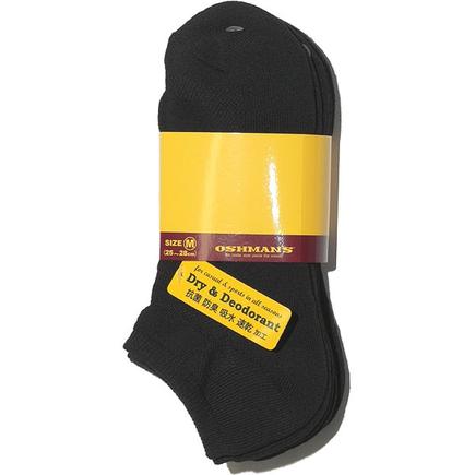 OSHMAN’S オッシュマンズオリジナルソックス 3Pアンクル