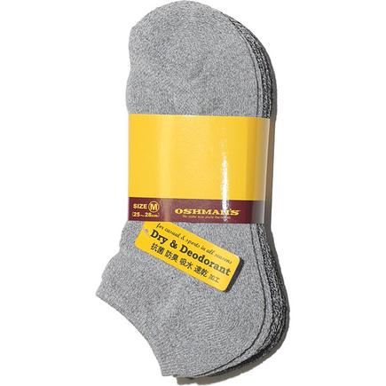 OSHMAN’S オッシュマンズオリジナルソックス 3Pアンクル