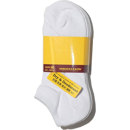 OSHMAN’S オッシュマンズオリジナルソックス 3Pアンクル