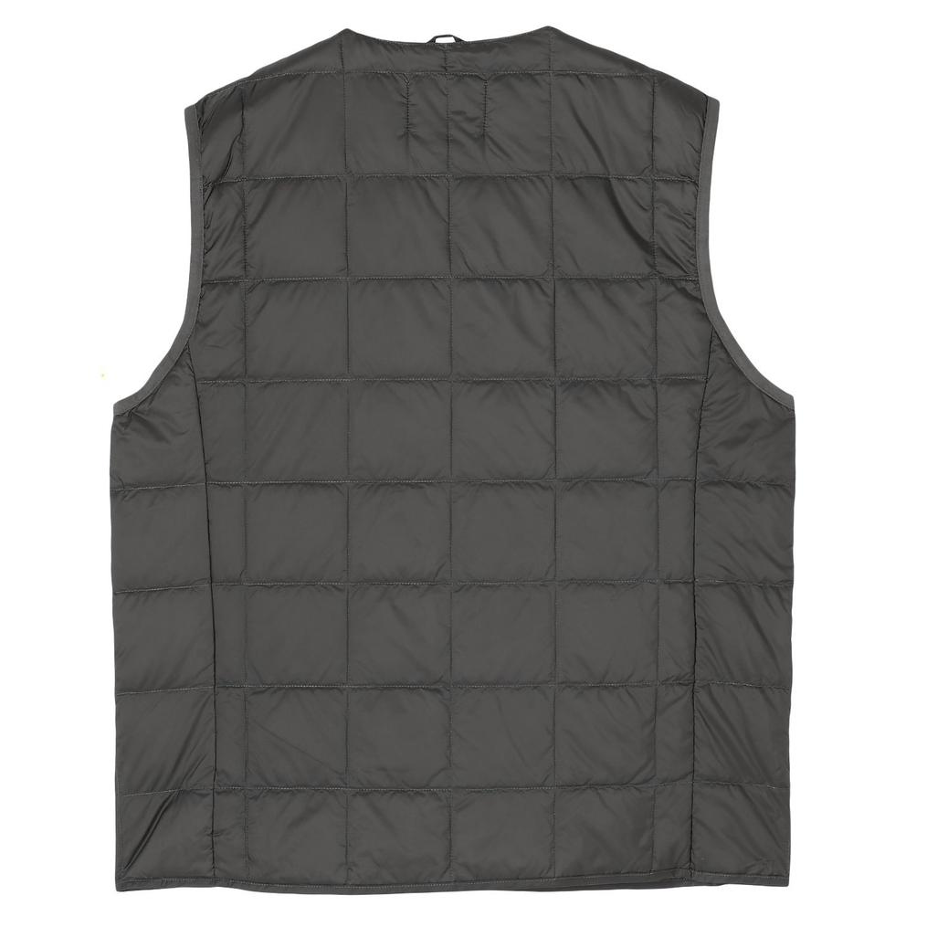  TAION TAION Basic V-Neck Button Inner Down Vest画像3