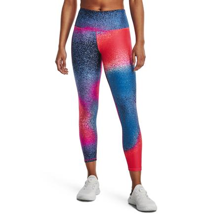 UNDER ARMOUR UAヒートギアアーマーオールオーバープリントアンクルレギンス