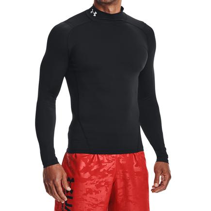 UNDER ARMOUR UAヒートギアアーマーコンプレッションL/Sモック シャツ