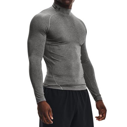 UNDER ARMOUR UAヒートギアアーマーコンプレッションL/Sモック シャツ