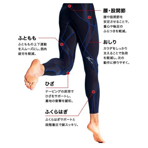 CW－X CW-X Mens Generator Model Long HZO-639｜OSHMAN