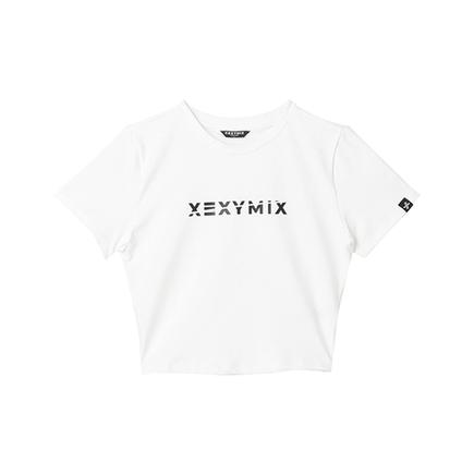 XEXYMIX クロップドショートスリーブTシャツ