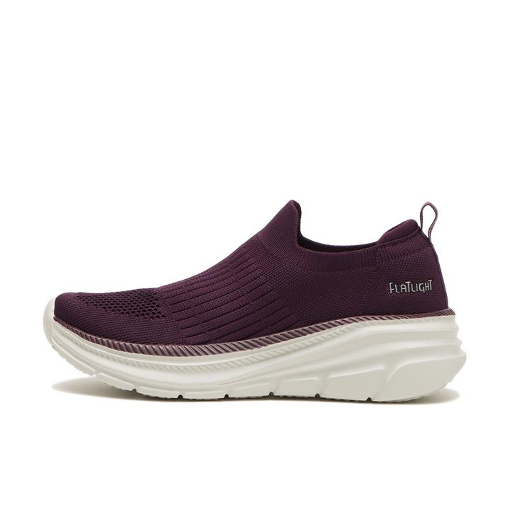 yz fB[X yABC SELECTz G[r[V[ZNg PL KNIT SLIP ON Xb| W1032 PURPLE 5H(22.5cm)
