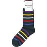  ROTOTO ROTOTO Five Stripe Crew Socks画像1