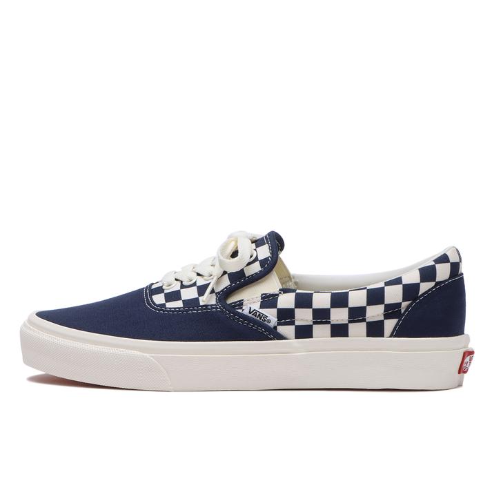 yVANSz @Y SLIP ON ERAP Xb|Gbv V98CF ERAP NVY/WHT CHK 5(23cm)