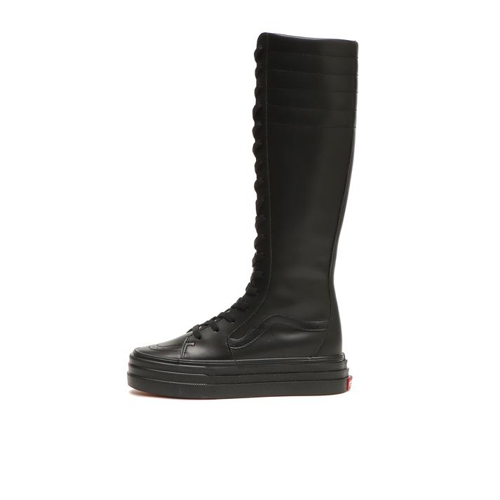 yz yVANSz @Y SK8-SUPER HI 3S XP[gX[p[nC 3\[ V38CF SP HI 3S BLACK/BLACK 5(23cm)