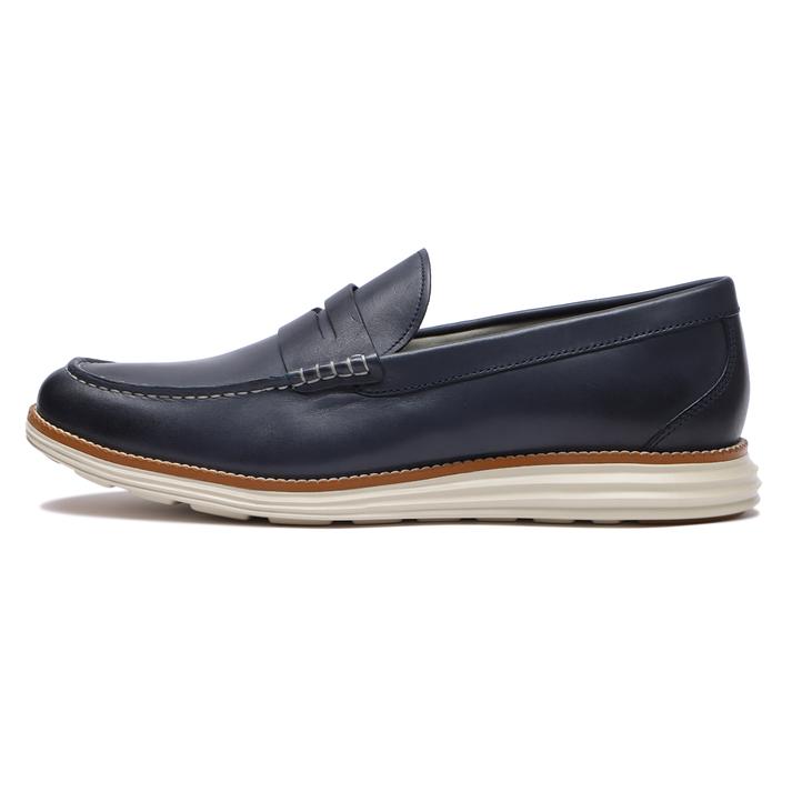 �y���������z �yCOLE HAAN�z �R�[�� �n�[�� ORIGINALGRAND PENNY LOAFER �I���W�i���O�����h�y�j�[���[�t�@�[ C37327 ABC-MART���� *MARINE BLUE 7(24.5cm)