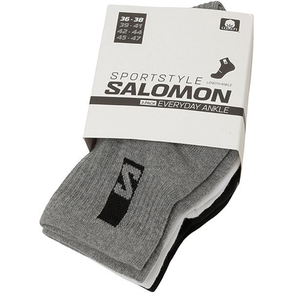  SALOMON SALOMON Everyday Ankle 3-Pack画像1