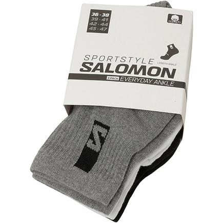 SALOMON エブリデイアンクル 3パック