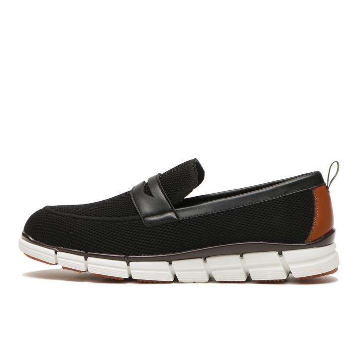 【HAWKINS】 ホーキンス TR LOAFER CL トラベラーローファークール HL19220 BLACK 6H(24.5cm)