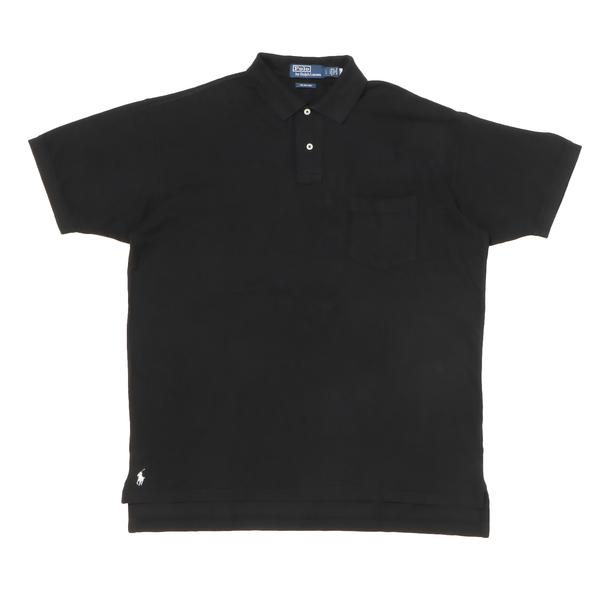 POLO RALPH LAUREN ビッグフィット ポロシャツ ブラック M