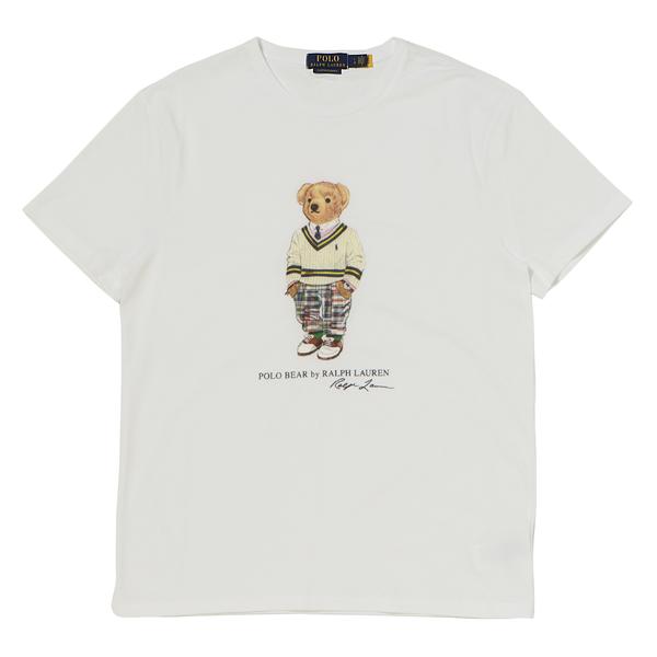 POLO RALPH LAUREN カスタム スリムフィット ポロベア Tシャツ ホワイト XL