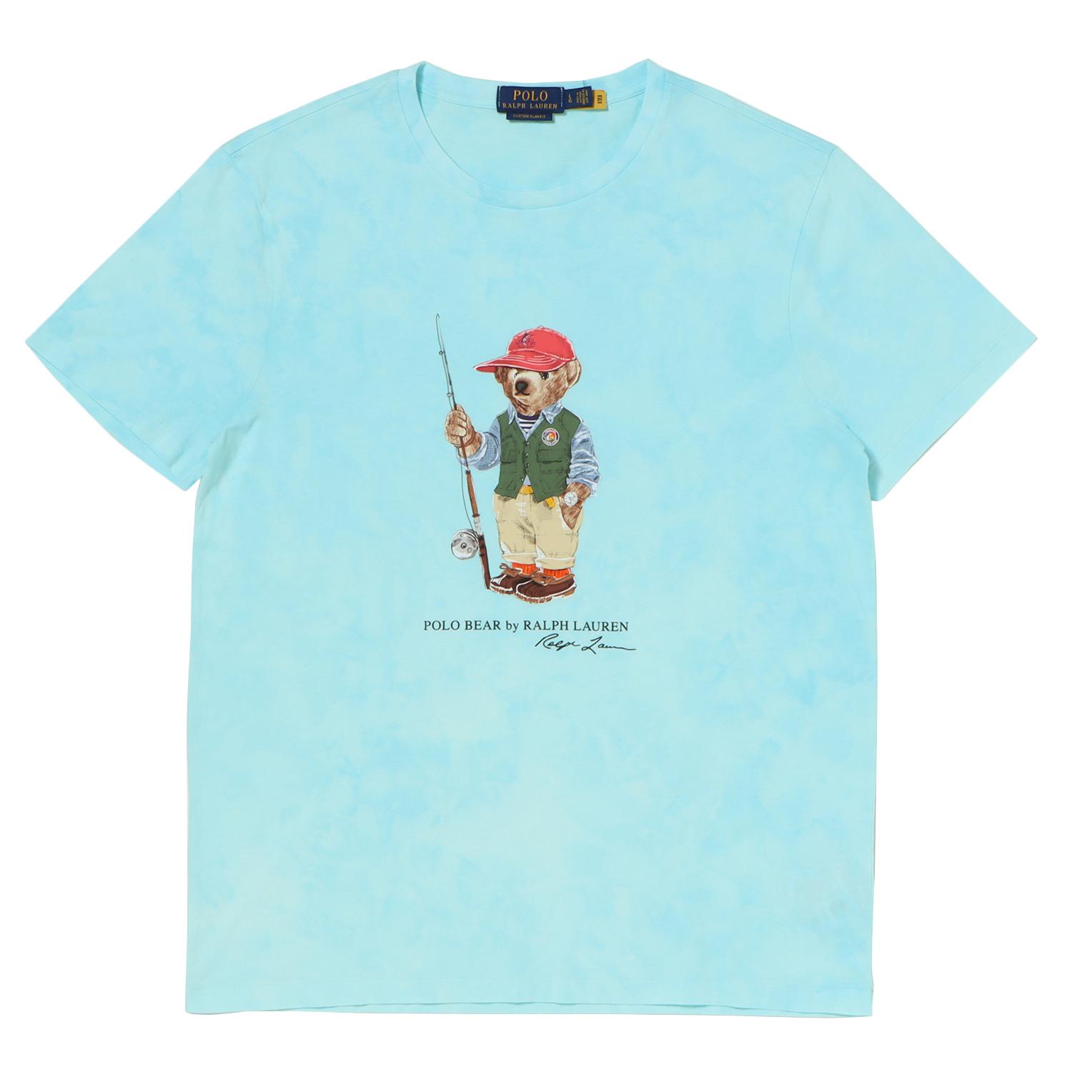  POLO RALPH LAUREN CUSTOM SLIM FIT POLO BEAR T-SHIRT画像1
