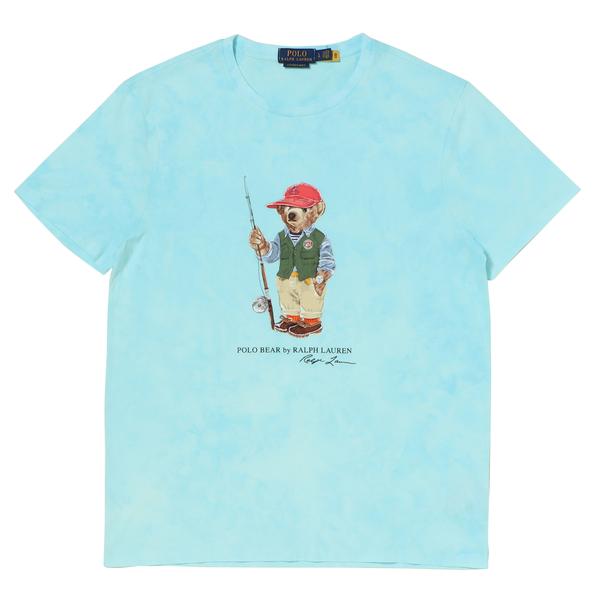 POLO RALPH LAUREN カスタムスリムフィット ポロベア Tシャツ ブルー L