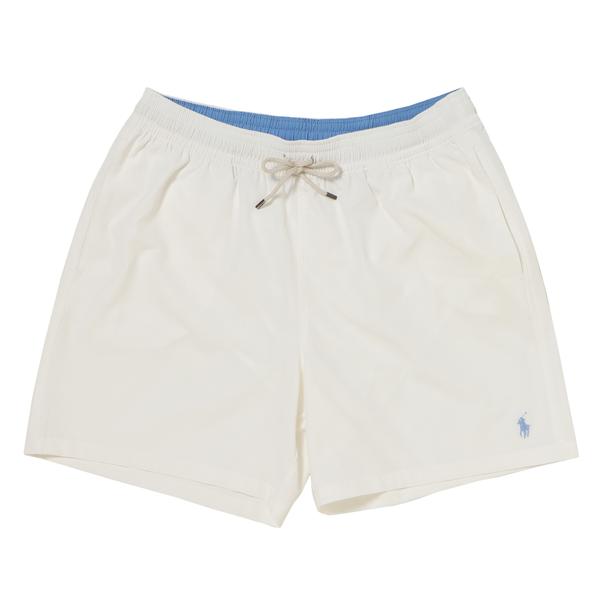 POLO RALPH LAUREN トラベラー クラシック スイム ショーツ ホワイト S