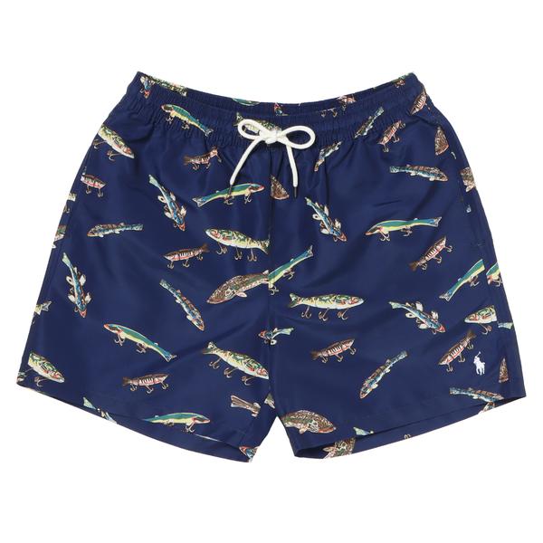 POLO RALPH LAUREN トラベラー クラシック スイム ショーツ ブルー S