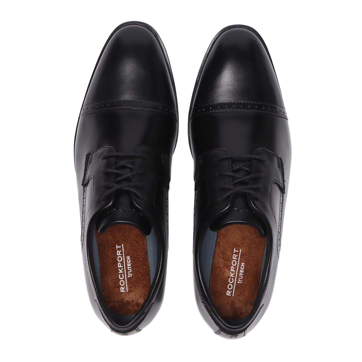 ロックポート ROCKPORT サマセット キャップ トゥ （ブラック） ROCKPORT】 ロックポート Somerset Cap Toe サマセット キャプトゥ RPI