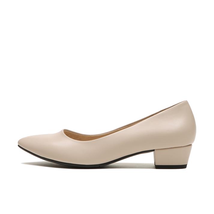 レディース 【ABC SELECT】 エービーシーセレクト POINTED PPS 3.5 ポインテッドパンプス 3.5 W5036 BEIGE 23.5cm