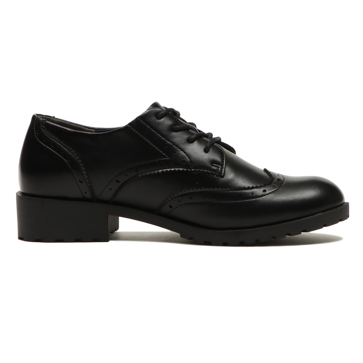 フォㅡマルスㅡツ、黒、レディス レディース 【ABC SELECT】 エービーシーセレクト WING TIP OX