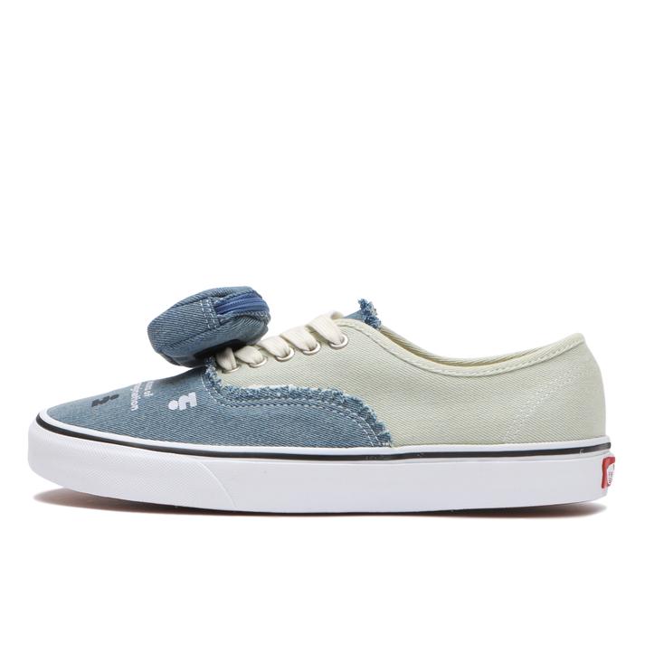 VANS×TAGI. yVANSz @Y AUTHENTIC FRAYED I[ZeBbNtCh VN000CEKCEA TAGI DENIM/GRAY 9H(27.5cm)