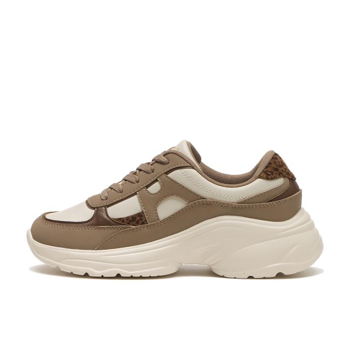 【送料無料】 レディース 【HAWKINS】 ホーキンス HARU 3 ローカットスニーカー HW20343 U-RAY LEOPARD MIX 6(23cm)