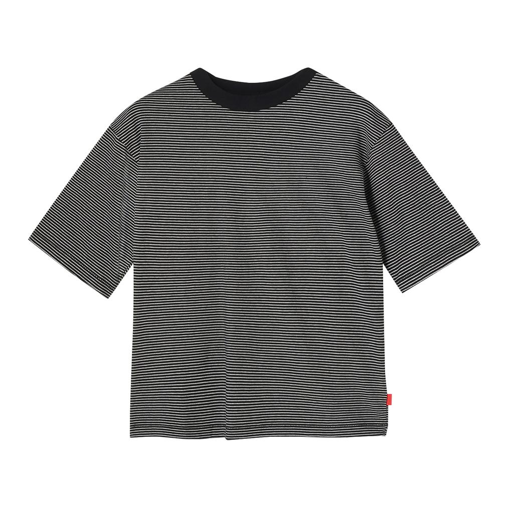  Healthknit HEALTH KNIT Narrow Border Jersey Crew Neck Tee画像1
