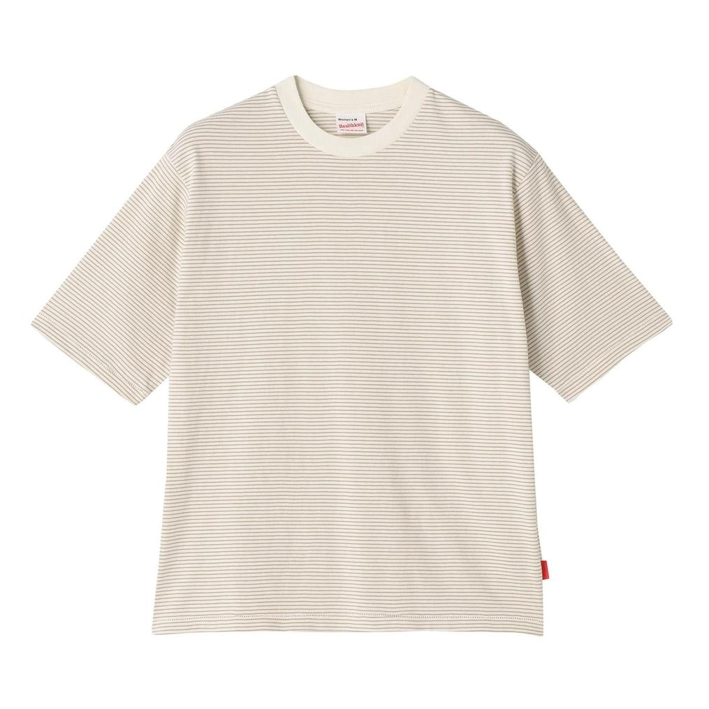  Healthknit HEALTH KNIT Narrow Border Jersey Crew Neck Tee画像6