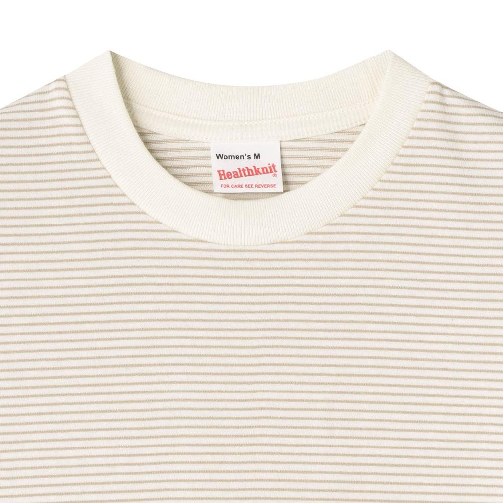  Healthknit HEALTH KNIT Narrow Border Jersey Crew Neck Tee画像7