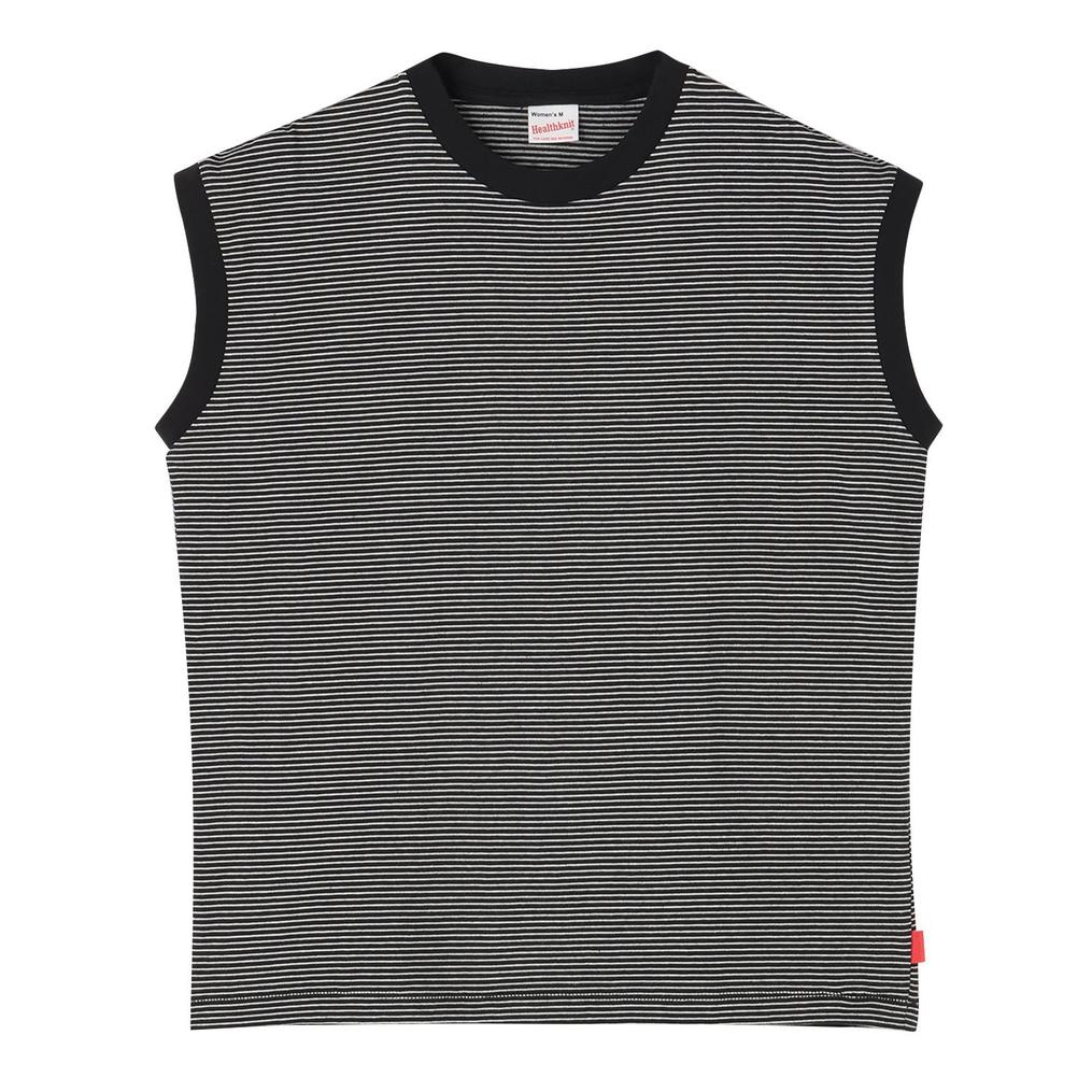  Healthknit HEALTH KNIT Narrow Border Sleeveless画像1