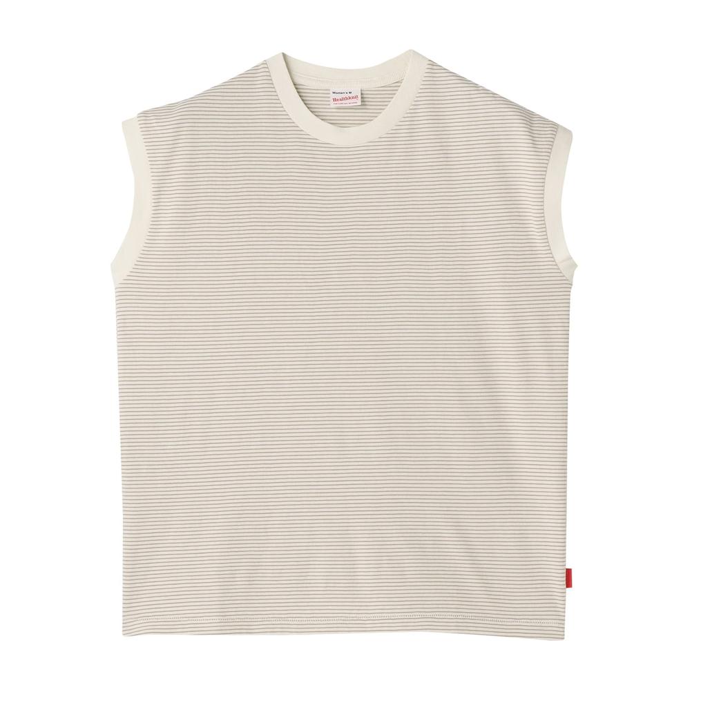  Healthknit HEALTH KNIT Narrow Border Sleeveless画像1