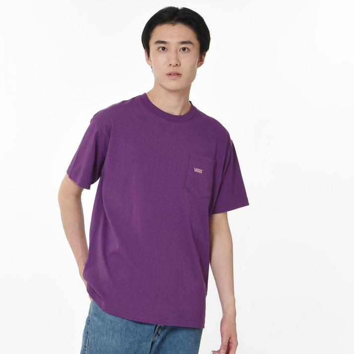VANS �V���[�g�X���[�u PURPLE