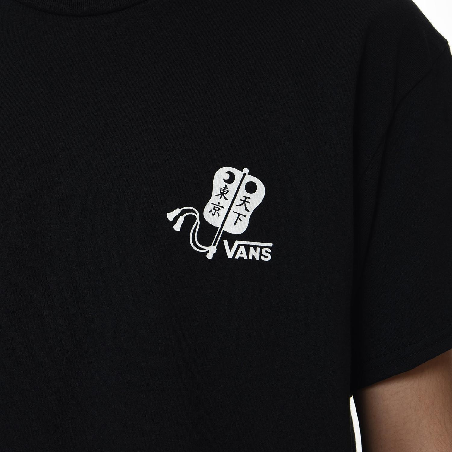 【VANS】 ヴァンズ TOKYO TEE BLACK 国内発送 VANS tシャツ ヴァンズ TOKYO TEE ABC ショートスリーブ
