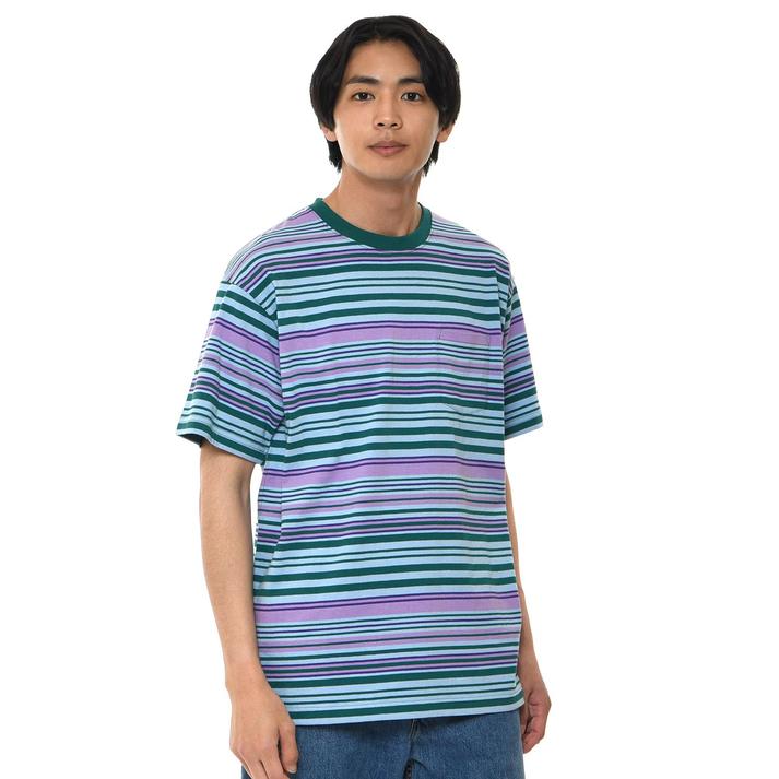 VANS �V���[�g�X���[�u GREEN