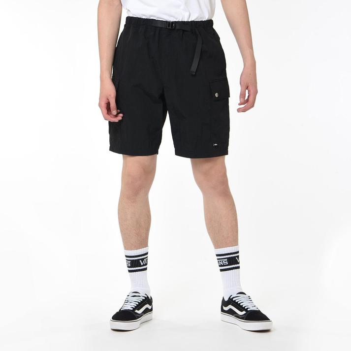 VANS �V���[�g�p���c BLACK