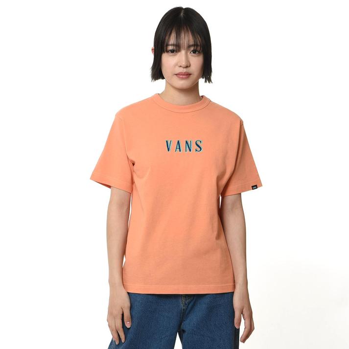 VANS �V���[�g�X���[�u ORANGE