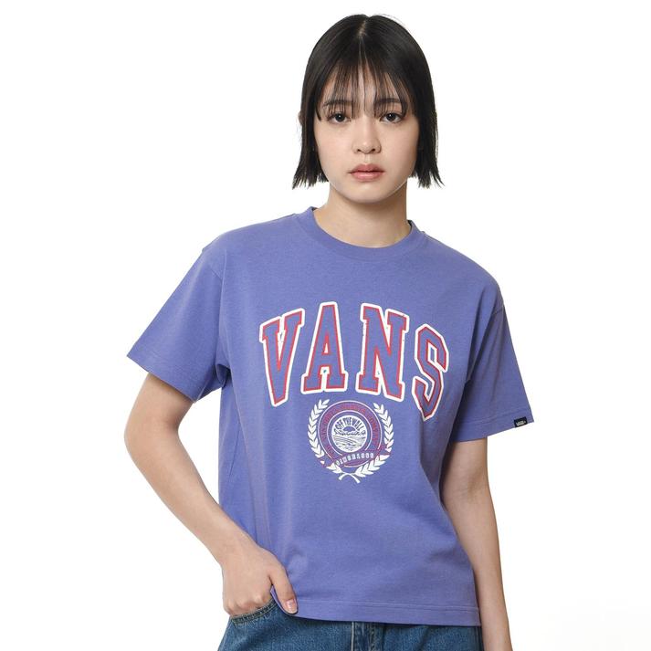 VANS �V���[�g�X���[�u PURPLE