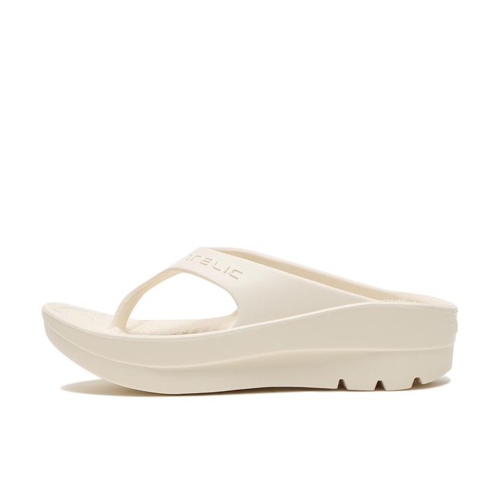���f�B�[�X �yTELIC�z �e���b�N W- FLIP FLOP W- FLIP FLOP W- FLIP FLOP IVORY 22.5cm