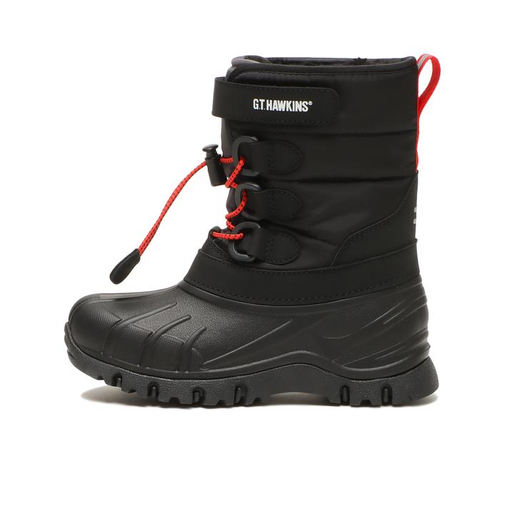 �L�b�Y �yHAWKINS�z �z�[�L���X 16-23 DUCK LACE �L�b�Y �u�[�c HK03024 BLACK 16cm